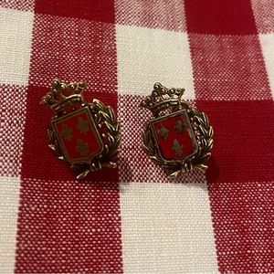 Fleur de lis Vintage earrings